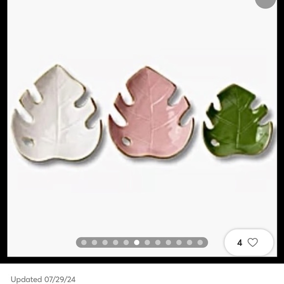 3 PACK MONSTERA TRAYS - Picture 2 of 8